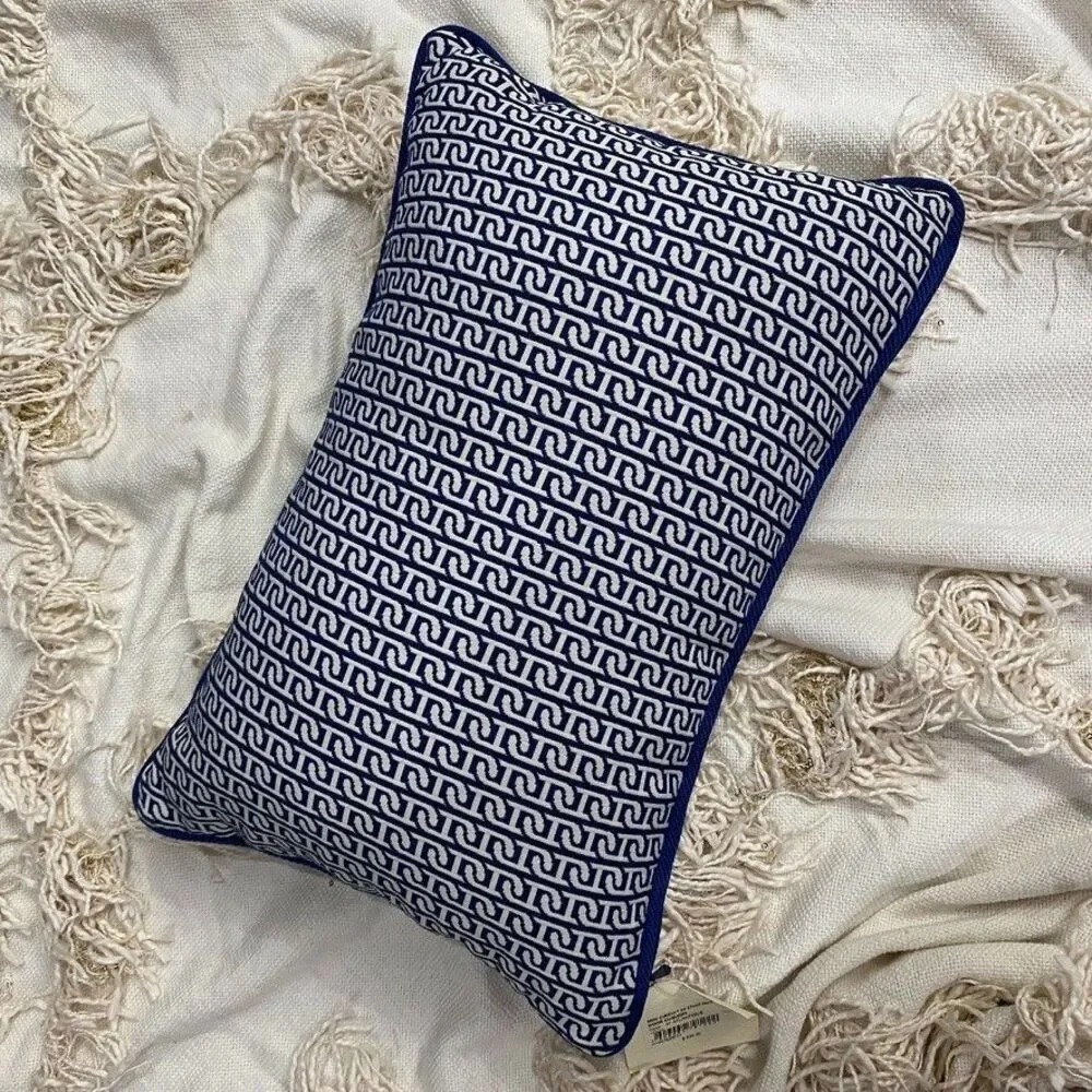 Hermes Mini Circuit Outdoor Cushion PIllow Atlantique Links NEW